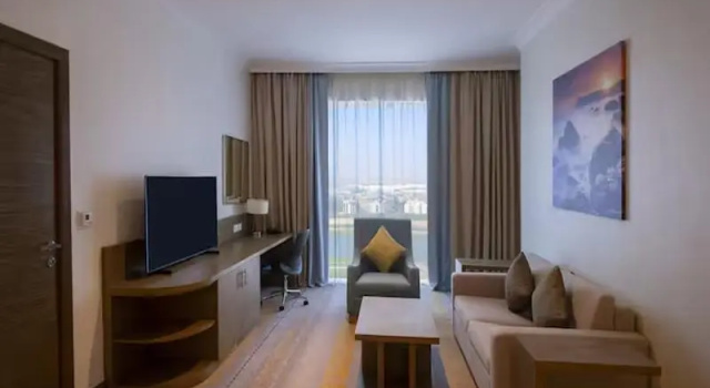 Двухместный люкс c 1 комнатой Hilton Garden Inn Al Khobar King Fahd Causeway