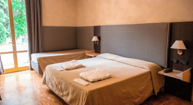 Трёхместный номер Superior Hotel Terme Pellegrini