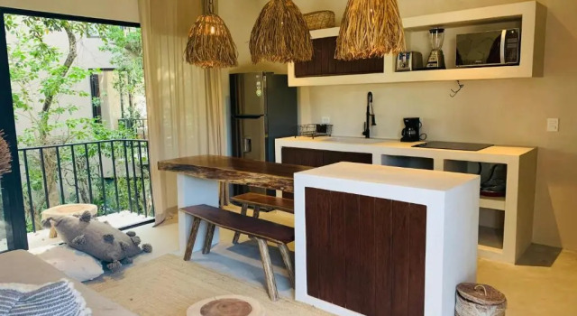 Vida Tulum Boho Apartment 10 with DayPass Hotel Bardo, Rezervasyon Daire Tulum havuzlu oteller, Yüzme Havuzu