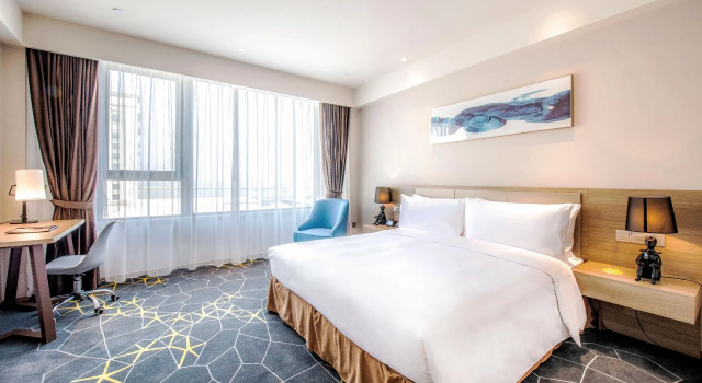 Двухместный номер Standard Q-Box Hotel Shanghai Sanjiagang