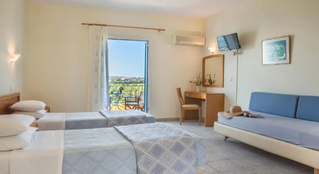 Студия Afrato Village Sea View apartments