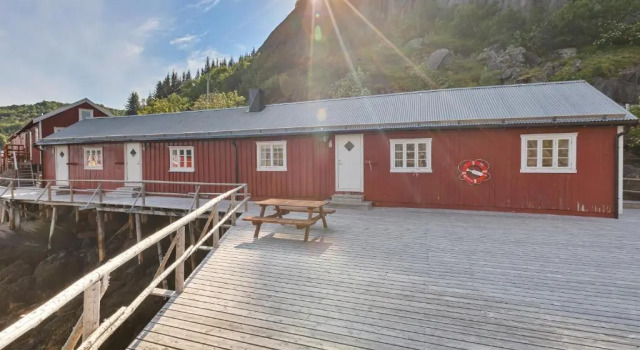 Номер Standard c 1 комнатой с красивым видом из окна Lofoten Cottages by Nusfjord