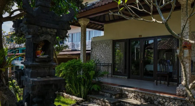 Семейный номер Standard с видом на сад The Tanis Beach Resort Nusa Lembongan