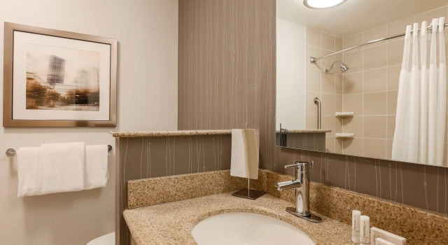 Четырёхместный номер Standard Courtyard by Marriott Pittsburgh Downtown