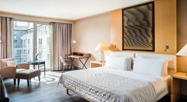 Двухместный Guest room Deluxe с видом на сад Le Meridien Munich
