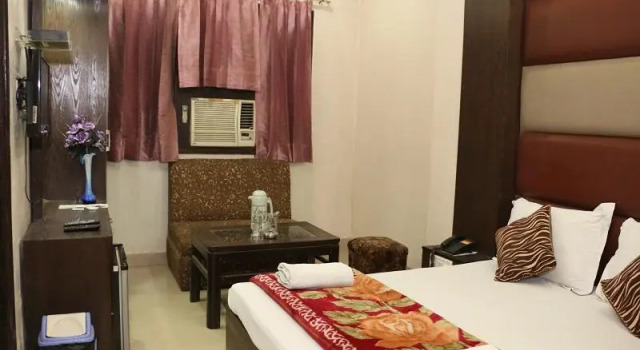 Двухместный номер Deluxe с красивым видом из окна Hotel Maharaja Continental - 5 Mints walk From New Delhi Railways Station