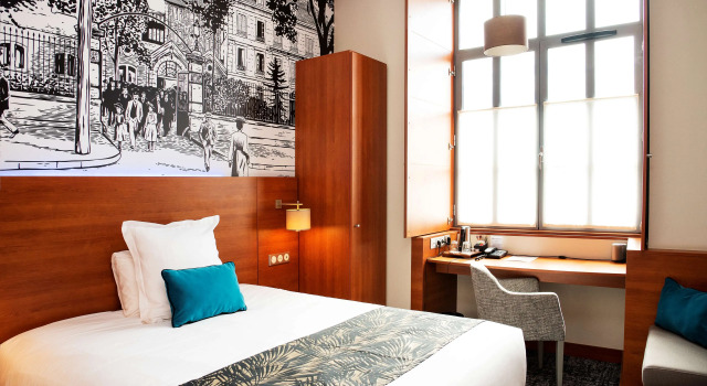 Одноместный номер Standard Best Western Plus Hôtel Colbert