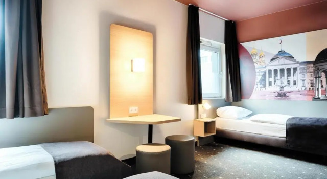Трёхместный номер B&B HOTEL Wiesbaden-Hbf