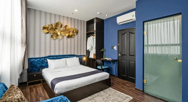 Студия с красивым видом из окна KunKin Luxury Hotel & Apartment