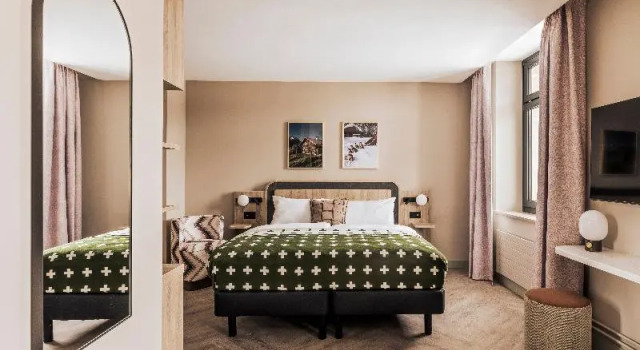 Habitación cuádruple familiar Estándar 1 dormitorio Hotel Altein Arosa, a Faern Collection Resort