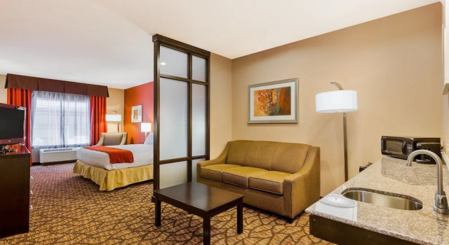 Люкс c 1 комнатой Holiday Inn Express and Suites Alpine by IHG