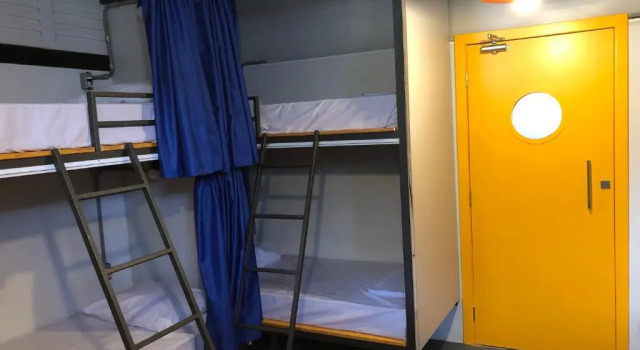 Кровать в общем номере (женский номер) Laika Hostel