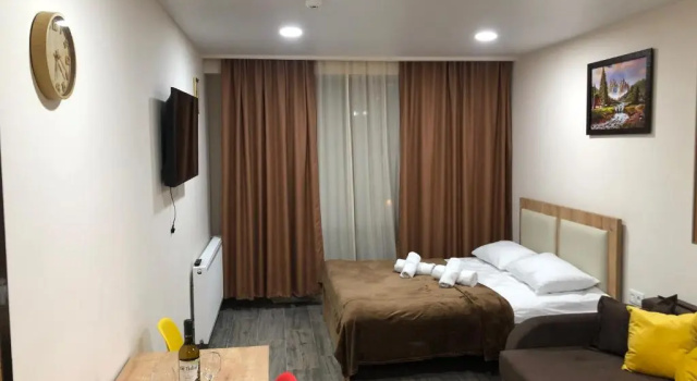 New Gudauri Loft 1 Room 435, Забронировать Отель Отели Гудаури с бассейном, Бассейн