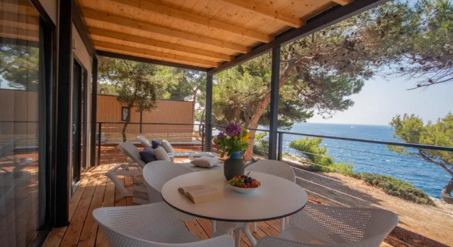 Место под палатку с видом на море Arena Stoja Camping Homes