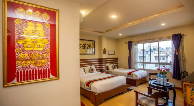 Семейный номер Standard с видом на сад Asian Boutique Hotel