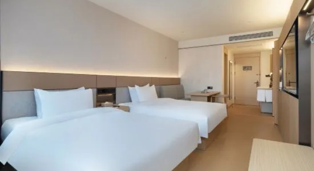 Двухместный люкс Quanji Hotel (Zhaoqing County Government Center Branch, Hezhou)
