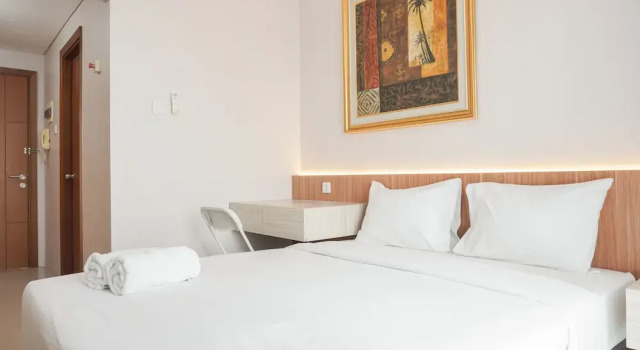Comfortable and Minimalist Studio Apartment at Woodland Park Residence, Prenota Appartamento Giacarta Jakarta Province
