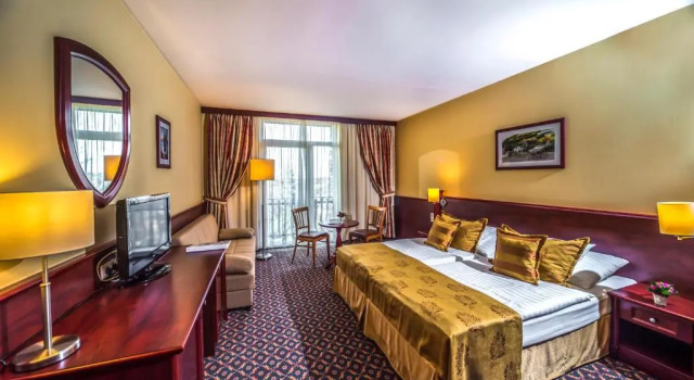 Двухместный номер Standard с балконом Hotel Kapitany Wellness