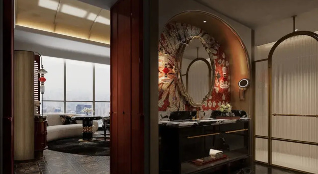 Двухместный номер Standard Guangzhou Wanbo Elegant Hotel-Flagship
