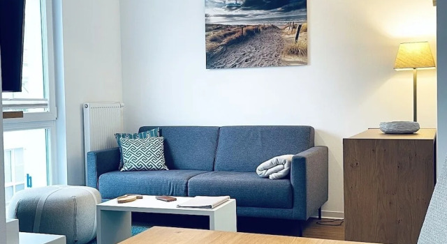 Апартаменты c 1 комнатой с балконом Apartments Boardinghaus Norderney
