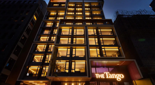 Кровать в общем номере The Tango Hotel Taipei Jiantan
