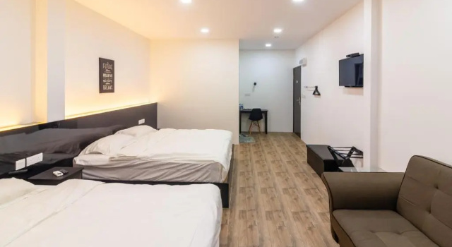 Номер Deluxe Tambun Warm Hotel