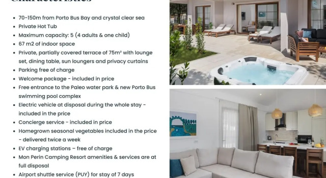 Вилла Luxury Beach Villas Porto Bus