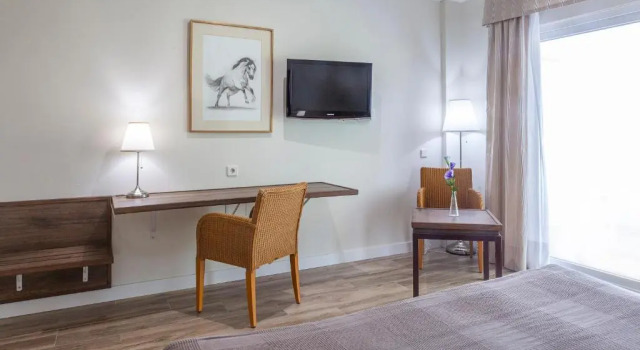 Двухместный номер Standard с видом на бассейн Hotel Jerez AQ35