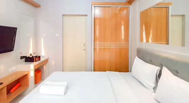 Best Deal And Homey Studio Apartment Amartha View