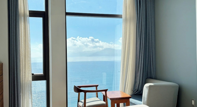 Номер Deluxe с видом на океан Joy Trip Hotel & Spa Nha Trang