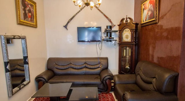 Семейные апартаменты с 2 комнатами с балконом и с видом на сад Salam Appartement Agadir