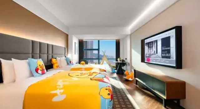 Семейный номер Standard IntercityHotel Zhuhai Hengqin Seaview