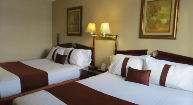 Четырёхместный номер Deluxe Coast Red Deer Hotel