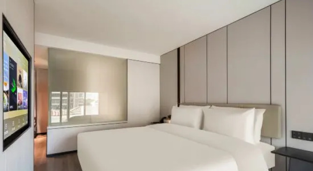 Люкс Дуплекс с 3 комнатами Huayue · Mingyue Mountain and Sea Chinese Inn (Shenzhen Guanhu Beach)