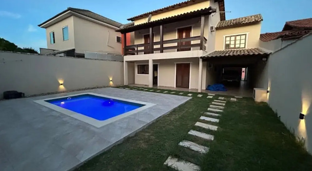 Вилла Cf07 Casa churrasqueira 5 min da praia