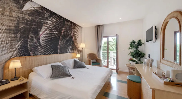 Двухместный номер Superior с балконом и с частичным видом на море Hotel Villa Adriatica - Adults only