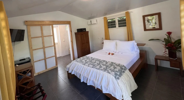 Бунгало Luxury с видом на сад Pension pare lodge
