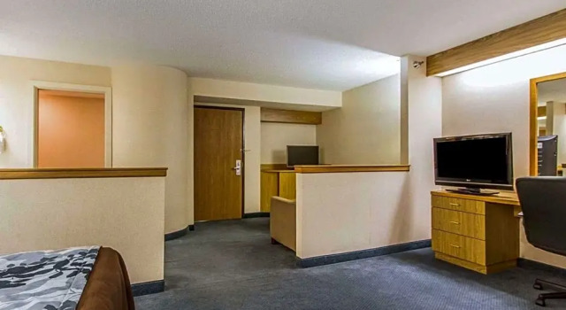 Suite 1 Schlafzimmer Rodeway Inn