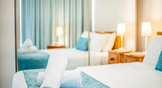 Апартаменты c 1 комнатой с частичным видом на океан Foreshore Beachfront Apartments