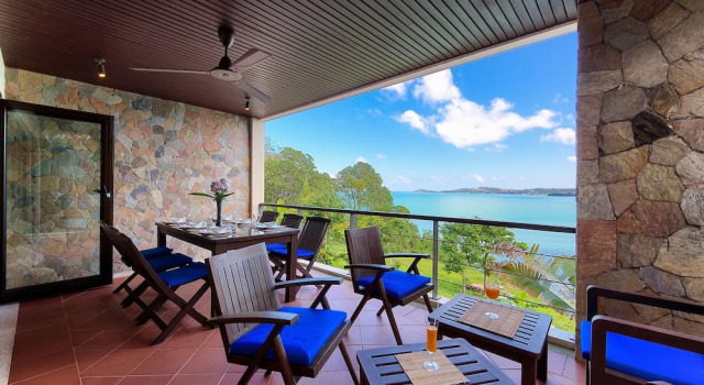 Семейная вилла с 4 комнатами с видом на океан Villa Seven Swifts - Bangrak Ocean View