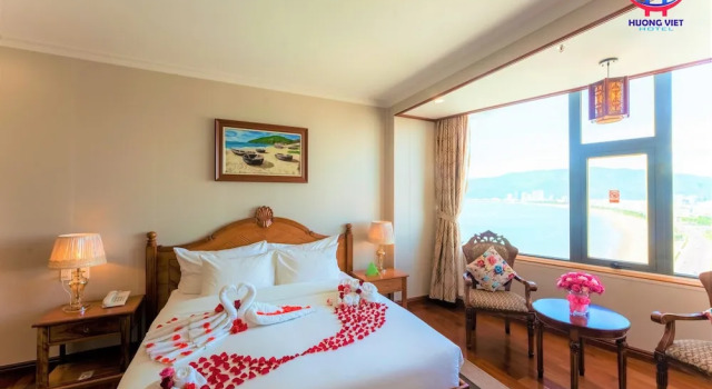 Двухместный номер Luxury с видом на океан Huong Viet Hotel Quy Nhon - Beachfront