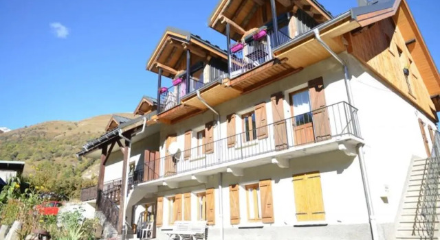 Appartement de 2 chambres avec jardin clos et wifi a Valloire a 3 km des pistes