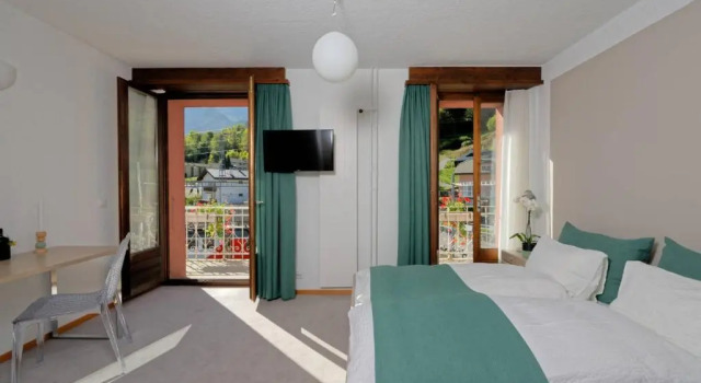 Двухместный номер Standard с видом на горы Hôtel Terminus