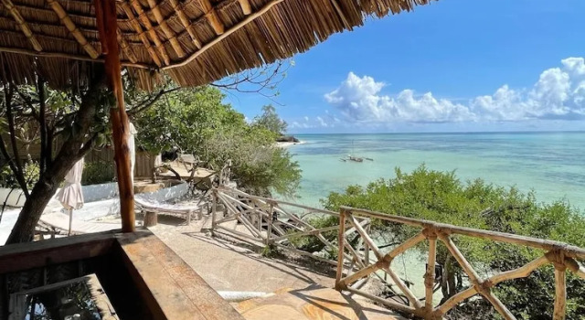 Двухместный номер Standard с балконом и с видом на океан The Island - Pongwe Lodge
