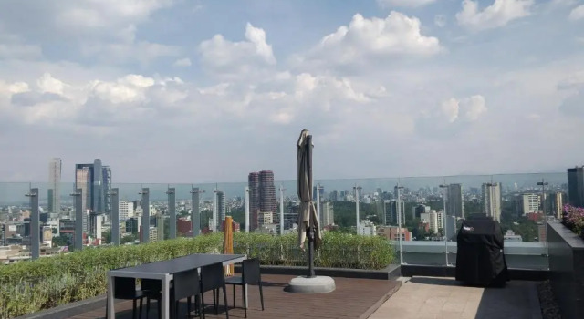 Апартаменты Beautiful 1BR Apartment w/ Stunning Views in Polanco