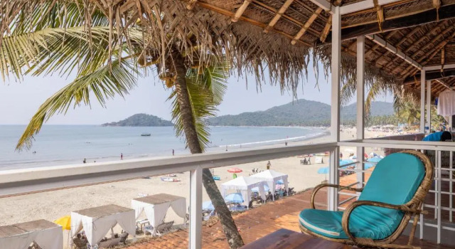 Двухместный номер Deluxe с балконом и с видом на море The shore beach resort