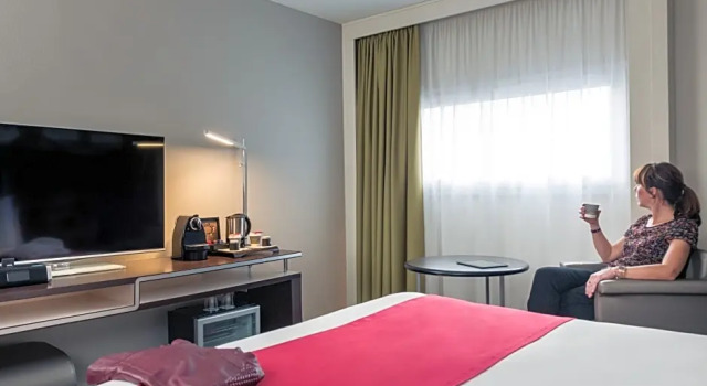 Номер Standard с видом на город Mercure Rennes Centre Gare