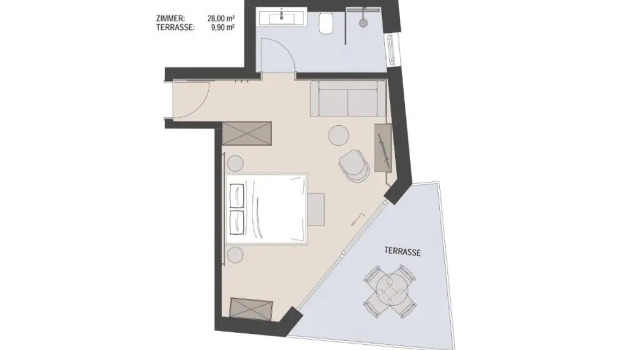 Номер Standard Hotel Alpina