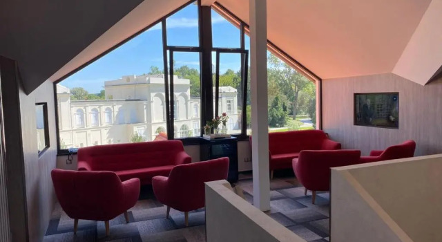 Люкс Superior с красивым видом из окна HOTEL Hraniční zámeček