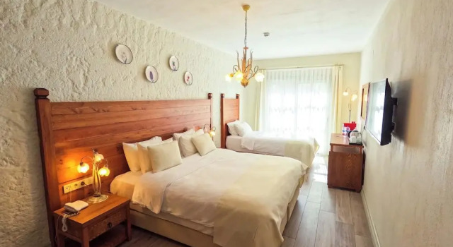 Трёхместный номер Deluxe с видом на сад AlaBora Hotel